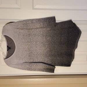 Simply Vera Vera Wang Assymentrical Ombre Sweater Sz Petite Med